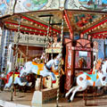 carrousel des anges ancien, location de maneges anciens authentique